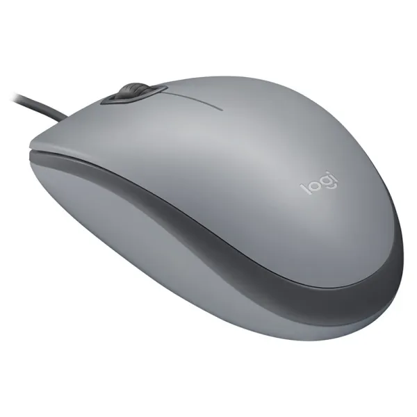 Мышь USB M110 Silent, серая Logitech (910-006760) - Фото 5