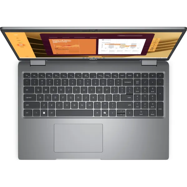 Ноутбук Latitude 5550 15.6" FHD IPS AG, Intel U7 165U, 32GB, F512GB, UMA, Lin, сірий Dell (N094L555015UA_UBU) - Фото 3