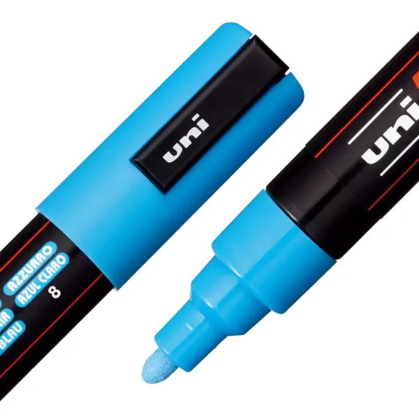Набор маркеров для рисования POSCA, 1,8-2,5 мм, 8 шт Uni (PC-5M 8C) - Фото 3