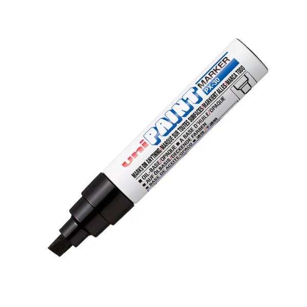 Маркер PAINT 4-8,5 мм, черный Uni (PX-30 BLACK)