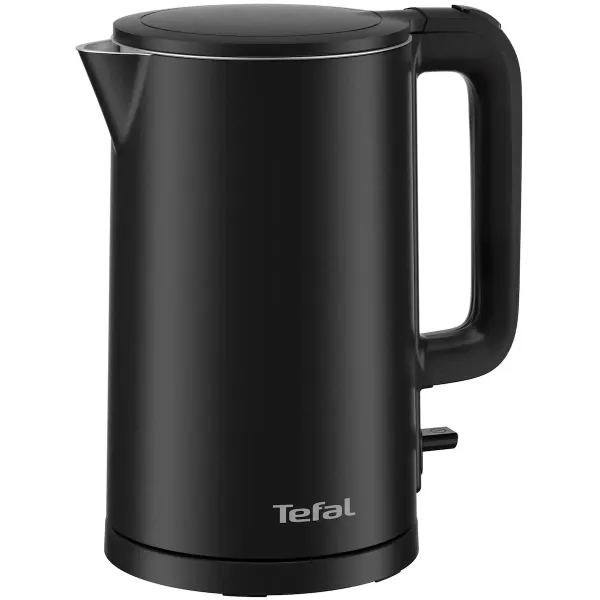 Электрочайник Thermo Protect, 1.5л, пластик, черный Tefal (KO1408E0) - Фото 7