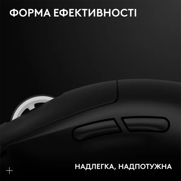 Миша бездротова G Pro X Superlight 2 Lightspeed, чорна Logitech (910-006630) - Фото 8