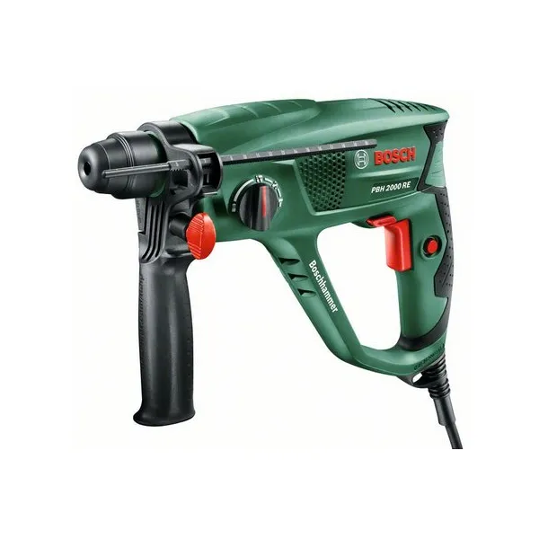 Перфоратор PBH 2000 RE, SDS-plus, 550Вт, 1.7Дж, 2.2кг Bosch (0.603.3A9.322)