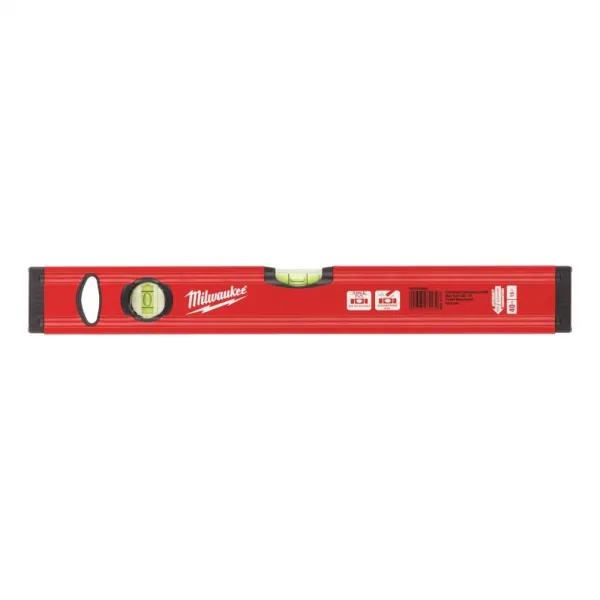 Уровень Slim Box, 40см, 2 капсулы, алюминиевый корпус Milwaukee (4932459090)