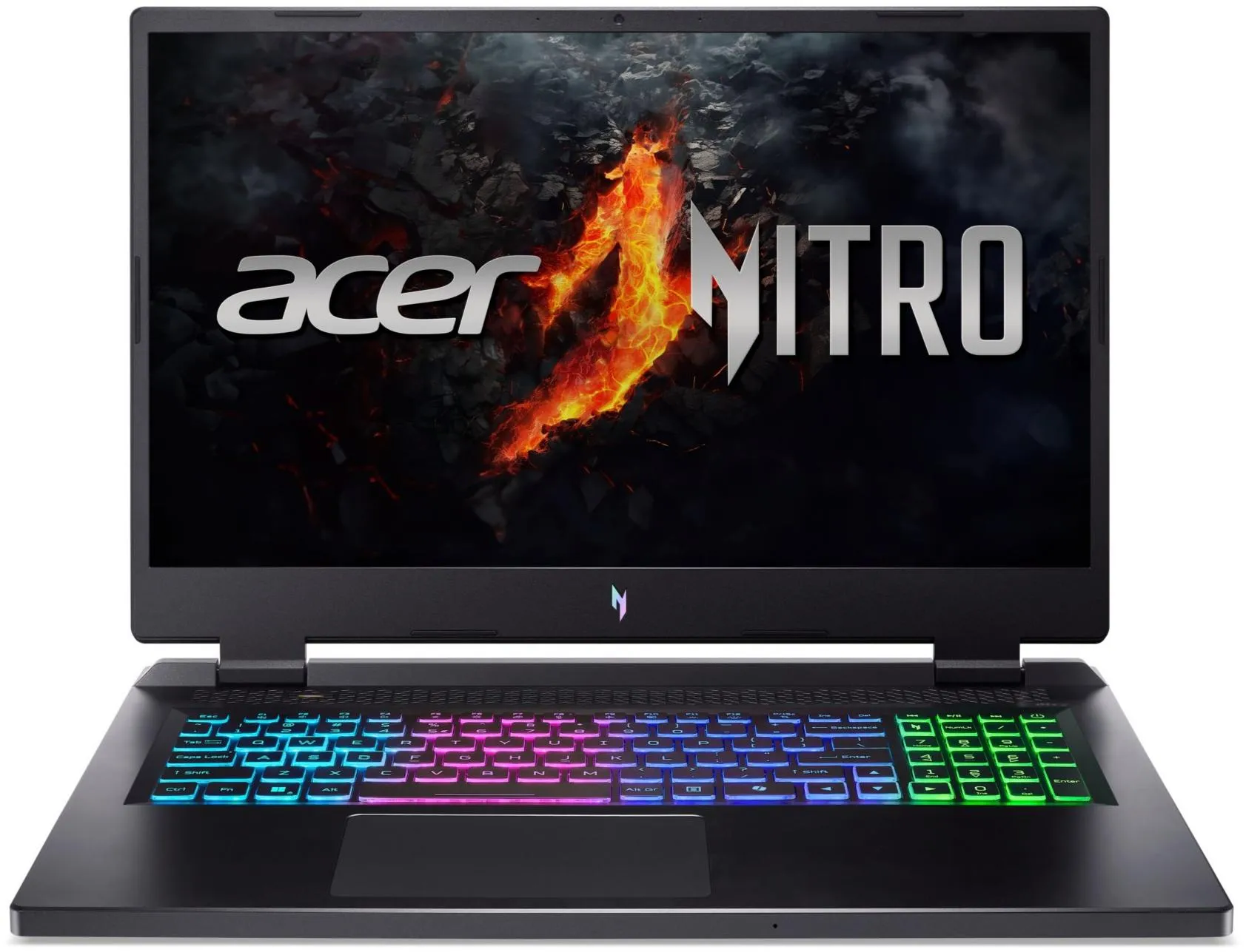 Ноутбук Nitro 17 AN17-42 17.3" QHD IPS, AMD R9-8945HS, 32GB, F1TB, NVD4060-8, Lin, чорний Acer (NH.QSDEU.001) Ноутбук Nitro 17 AN17-42 17.3" QHD IPS, AMD R9-8945HS, 32GB, F1TB, NVD4060-8, Lin, чорний Acer (NH.QSDEU.001)