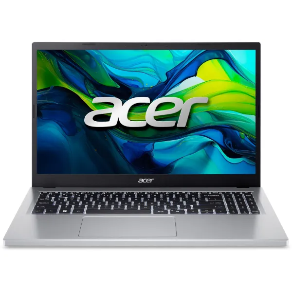 Ноутбук Aspire Go AG15-32P 15.6" FHD, Intel C N150, 8GB, F256GB, UMA, Lin, серебристый Acer (NX.J8XEU.002)