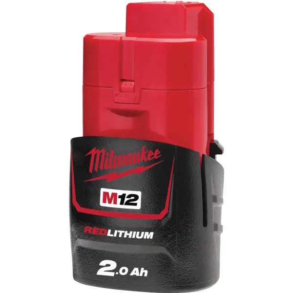 Набір акумулятора та зарядного пристрою NRG-502 12В 1х2А·год Redlithium M12, 18В 2х5А·год Redlithium M18, ЗП M12-18FC Milwaukee (4933459217) - Фото 5
