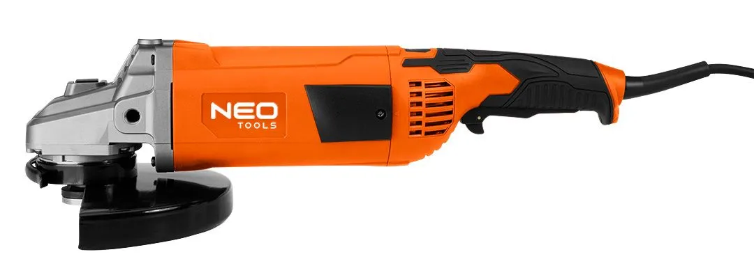 Шлифмашина угловая 230мм 3000Вт 6600об·мин 5.6кг Neo Tools (04-715) - Фото 5