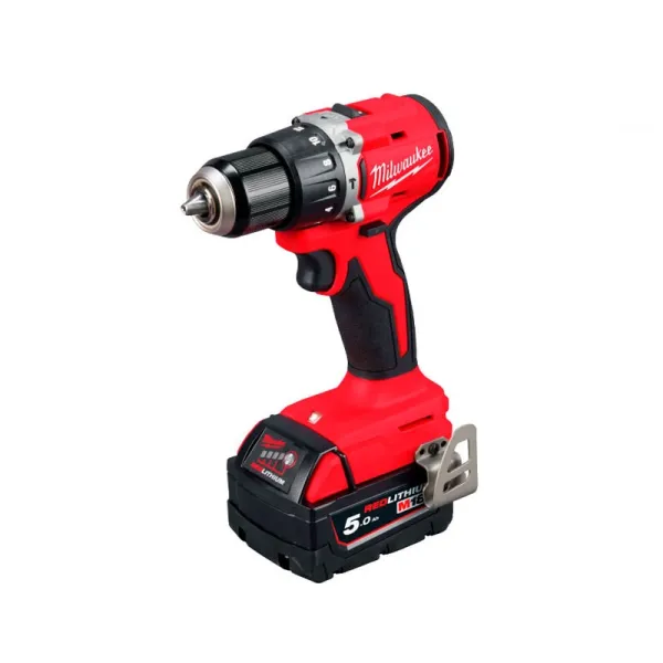 Шуруповерт-дрель аккумуляторная  M18 BLPDRC-502C 18В 2х5А·час М12-М18 60Нм Milwaukee (4933492826) - Фото 1