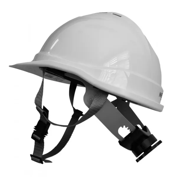 Каска захисна, пластик ABS, пряжка для регулювання, білий Neo Tools (97-221) - Фото 5