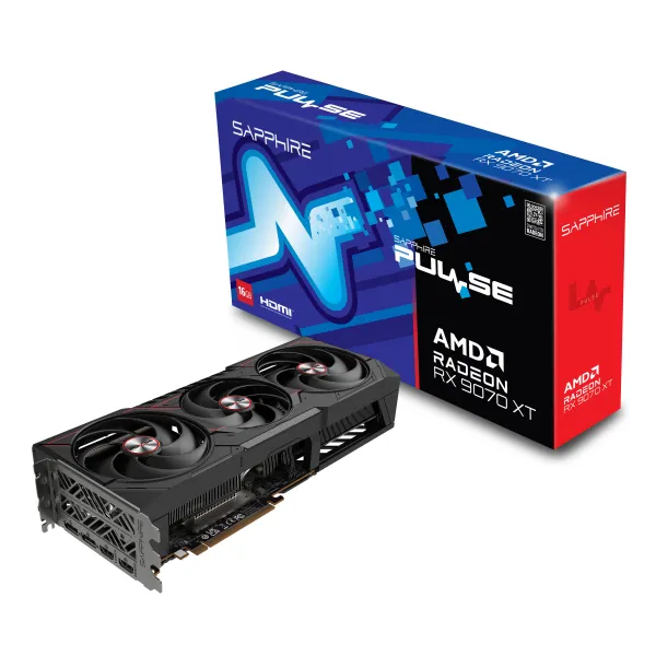 Відеокарта Radeon RX 9070 XT 16GB GDDR6 PULSE GAMING OC SAPPHIRE (11348-03-20G) - Фото 5