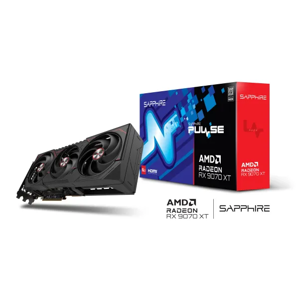 Відеокарта Radeon RX 9070 XT 16GB GDDR6 PULSE GAMING OC SAPPHIRE (11348-03-20G) - Фото 6