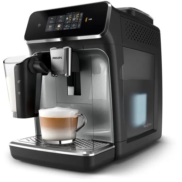Кофемашина Series 2300 LatteGo, 1.8л, зерно+мол., автомат.капуч, дисплей, авторецептов -4, черный Philips (EP2339/40) - Фото 2