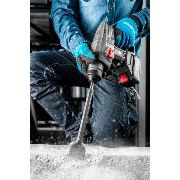 Перфоратор аккумуляторный Energy+ SDS-plus 18В 2.2Дж 2.26кг без АКБ и ЗП GRAPHITE (58G027) - Фото 1