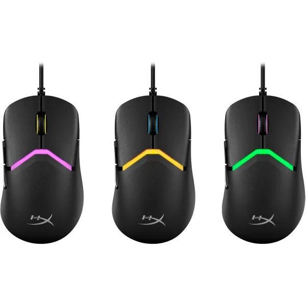 Мишь USB-A RGB Pulsefire Saga чёрная HyperX (A2PB3AA) - Фото 11