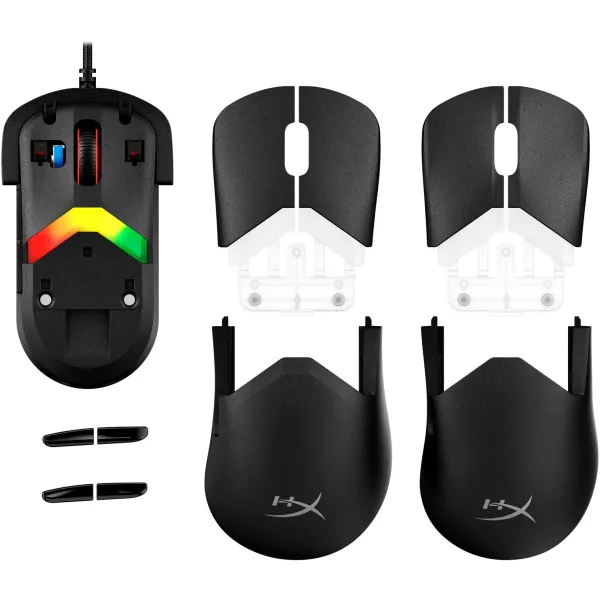 Мишь USB-A RGB Pulsefire Saga чёрная HyperX (A2PB3AA) - Фото 12
