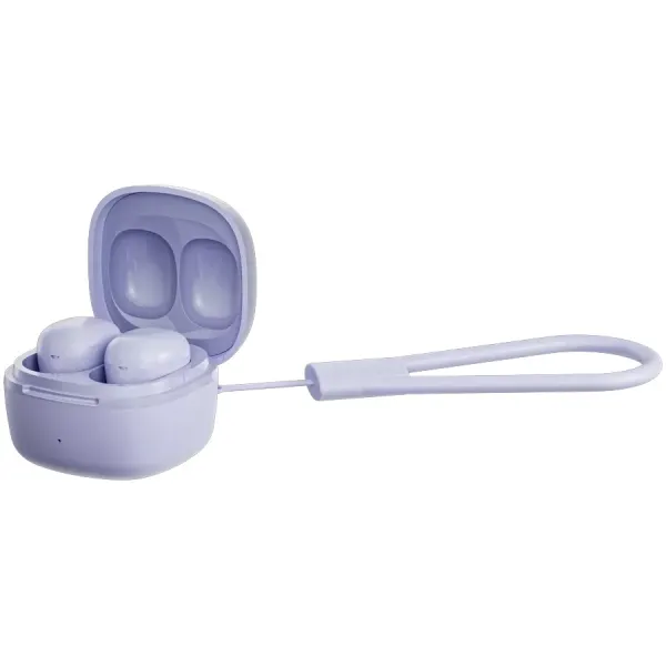Наушники беспроводные BT On Go4 Mini фиолетовые Canyon (CNS-TWS4P) - Фото 5