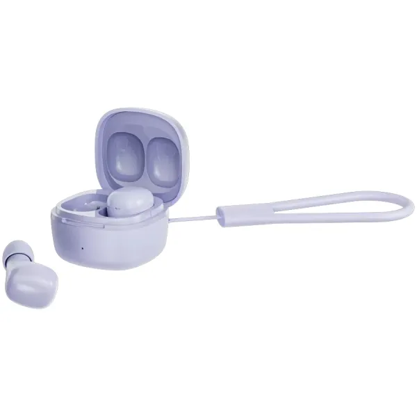 Наушники беспроводные BT On Go4 Mini фиолетовые Canyon (CNS-TWS4P) - Фото 7