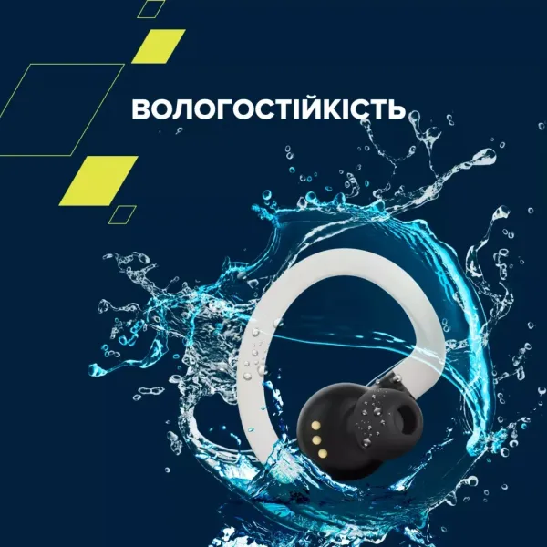 Наушники беспроводные BT OnRun 11 Sport белые Canyon (CNS-TWS11W) - Фото 12