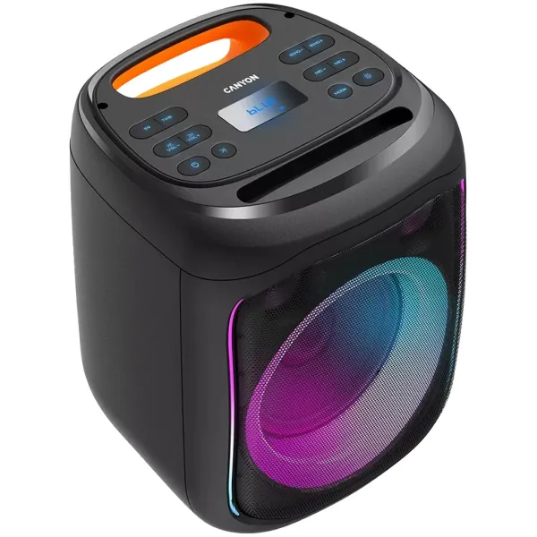 Колонка портативная OnFun 5, чёрно-оранжевая Canyon (CNE-PBSP5) - Фото 14