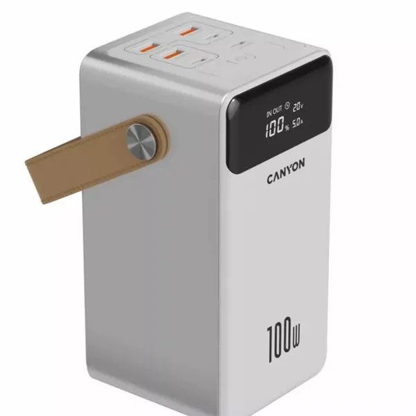 Аккумулятор внешний Power Bank 60000 mAh OnPower 610 PD 100W белый Canyon (CNS-CPB610W) - Фото 9