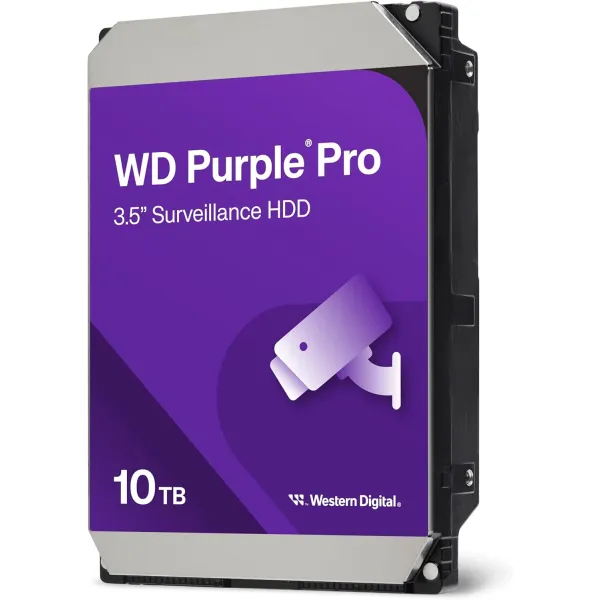 Жесткий диск 10TB 3.5" 7200 512MB SATA Purple Pro Surveillance WD (WD102PURP) - Фото 2
