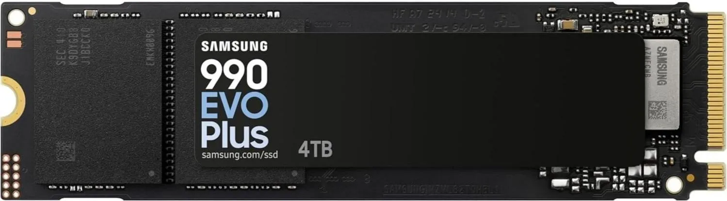Накопичувач SSD M.2 4TB PCIe 4.0 990EVO PLUS Samsung (MZ-V9S4T0BW) - Фото 3