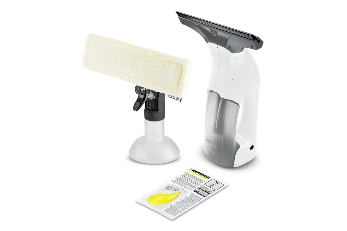 Пилосос віконний WV 1 Plus, вода -0.1л, вага-0.5кг, білий Karcher (1.633-608.0) - Фото 2