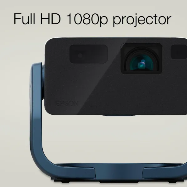 Проектор EF-22N FHD, 1000 lm, LASER, 1, Google TV, Metallic Blue Epson (V11HB38440) - Фото 2