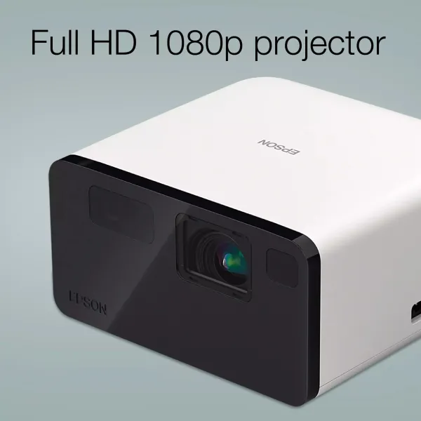 Проектор EF-21W FHD, 1000 lm, LASER, 1, Google TV, Diamond White Epson (V11HB35040) - Фото 2