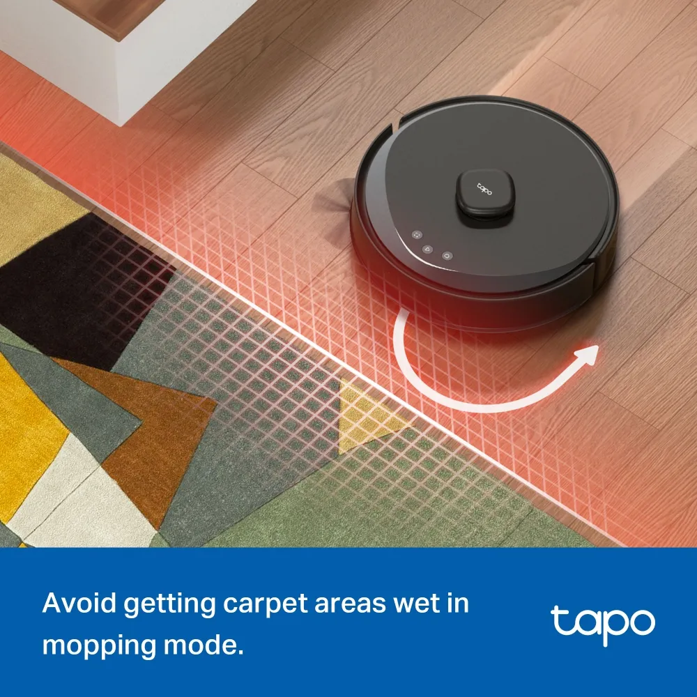 Робот-пылесос TAPO RV 30 MAX LIDAR TP-LINK (TAPO-RV30-MAX-PLUS) - Фото 6