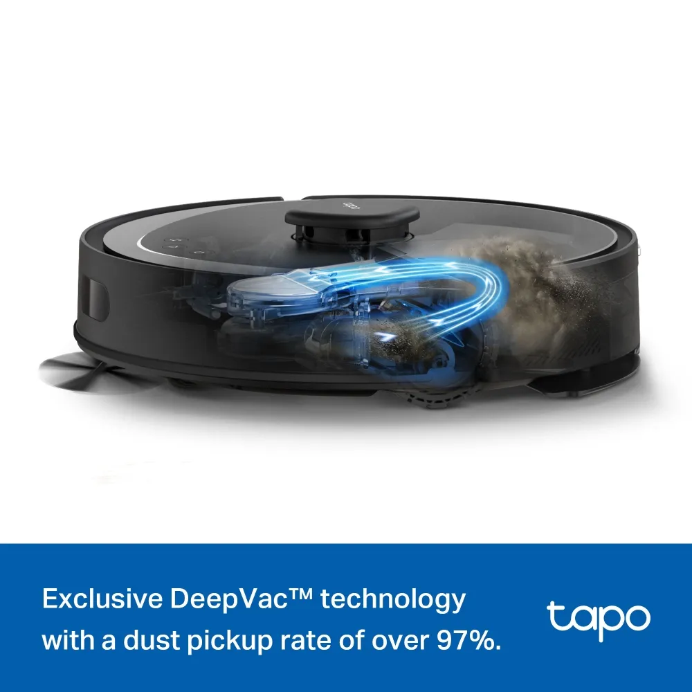 Робот-пылесос TAPO RV 30 MAX LIDAR TP-LINK (TAPO-RV30-MAX-PLUS) - Фото 5