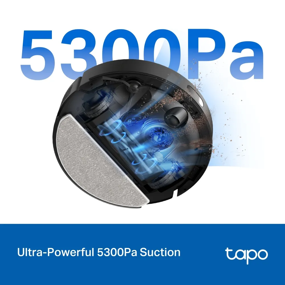 Робот-пылесос TAPO RV 30 MAX LIDAR TP-LINK (TAPO-RV30-MAX-PLUS) - Фото 3