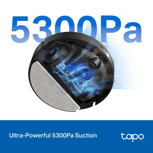 Робот-пылесос TAPO RV 30 MAX LIDAR TP-LINK (TAPO-RV30-MAX-PLUS) - Фото 3