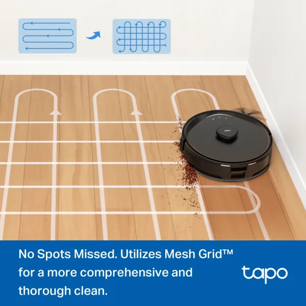 Робот-пылесос TAPO RV 30 MAX LIDAR TP-LINK (TAPO-RV30-MAX-PLUS) - Фото 4