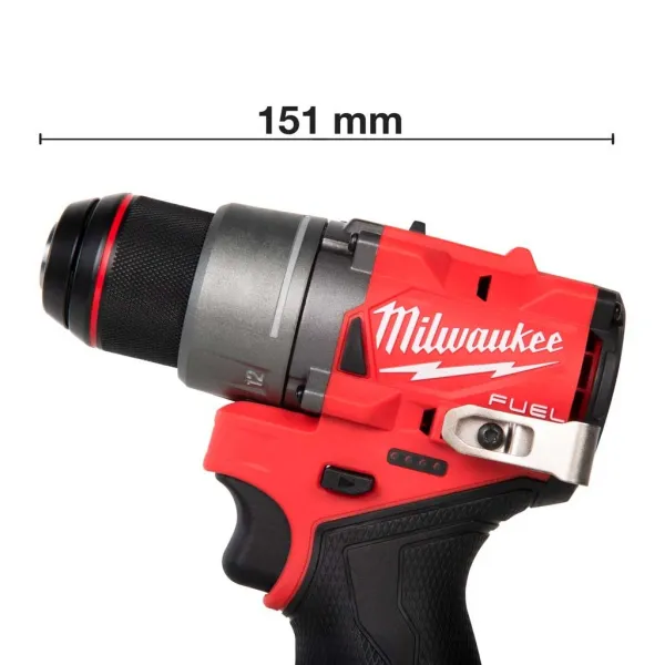 Шуруповерт-дрель аккумуляторная M12 FDD2-0 12В 45Нм 450·1550об·мин 1.1кг без АКБ и ЗП Milwaukee (4933479872) - Фото 10