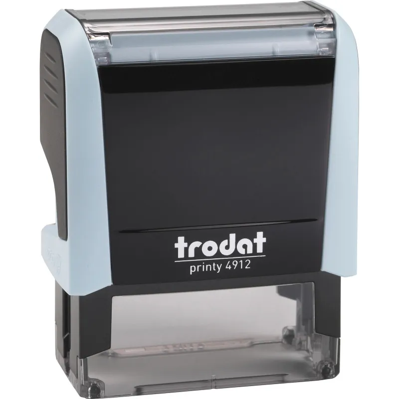 Оснастка для прямокутної печатки Printy 4912 47х18 мм, пастель синя Trodat (4912/P4/псин) Оснастка для прямокутної печатки Printy 4912 47х18 мм, пастель синя Trodat (4912/P4/псин)