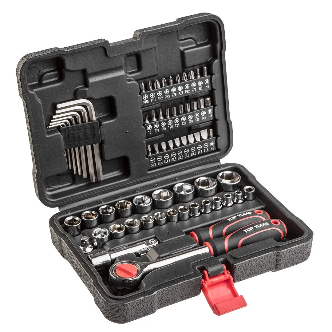 Набор инструментов 3/8", 63шт Top Tools (38D515) - Фото 2