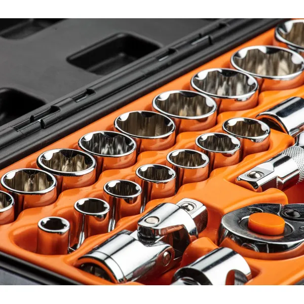 Набор торцевых головок 1/2", 23шт, CrV Neo Tools (08-694) - Фото 2