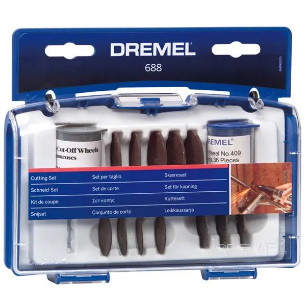 Набор оснастки для резки, 69 ед Dremel (2.615.068.8JA) Набор оснастки для резки, 69 ед Dremel (2.615.068.8JA)