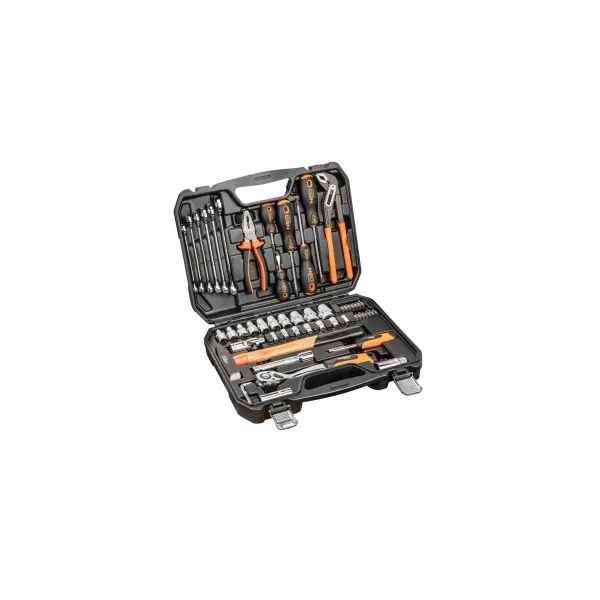 Набор инструментов 1/2", 1/4", 56шт, CrV Neo Tools (08-684) - Фото 1