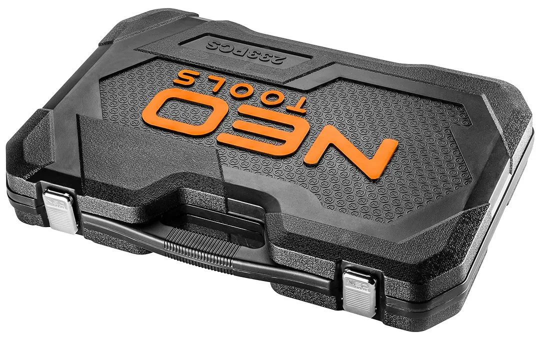 Набір інструментів 233шт, 1/2", 1/4", 3/8", CrV, кейс Neo Tools (10-078) - Фото 13