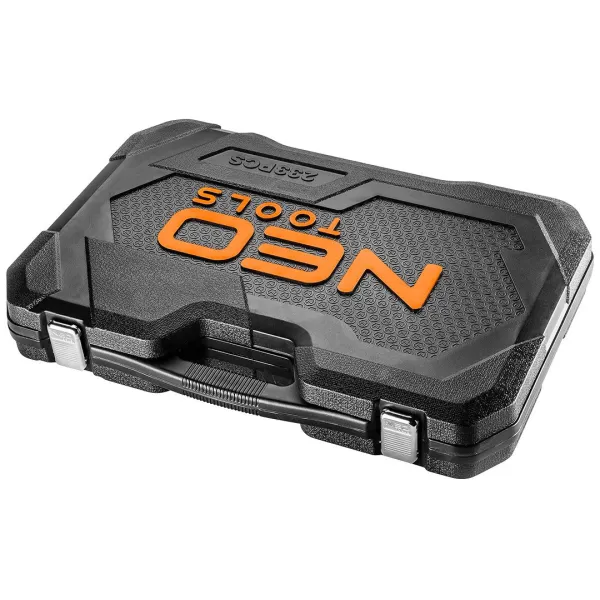 Набор инструмента 233шт, 1/2", 1/4", 3/8", CrV, кейс Neo Tools (10-078) - Фото 13