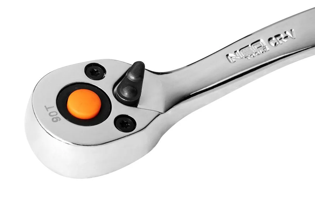 Набір торцевих головок 86шт, 1/2", 1/4", CrV, кейс Neo Tools (10-060) - Фото 8