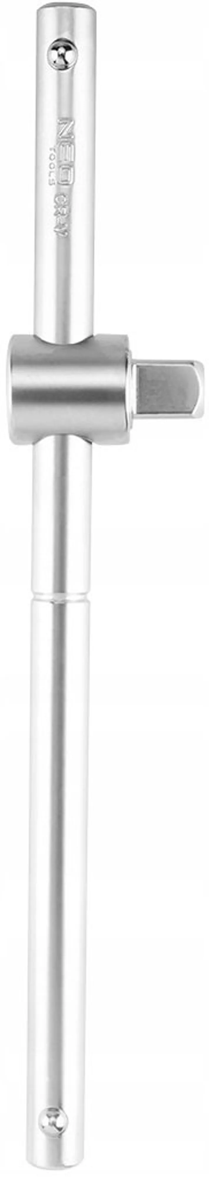 Набір інструменту 216 од., 1/2", 3/8", 1/4", торцеві головки, ключі, кейс Neo Tools (10-216) - Фото 7