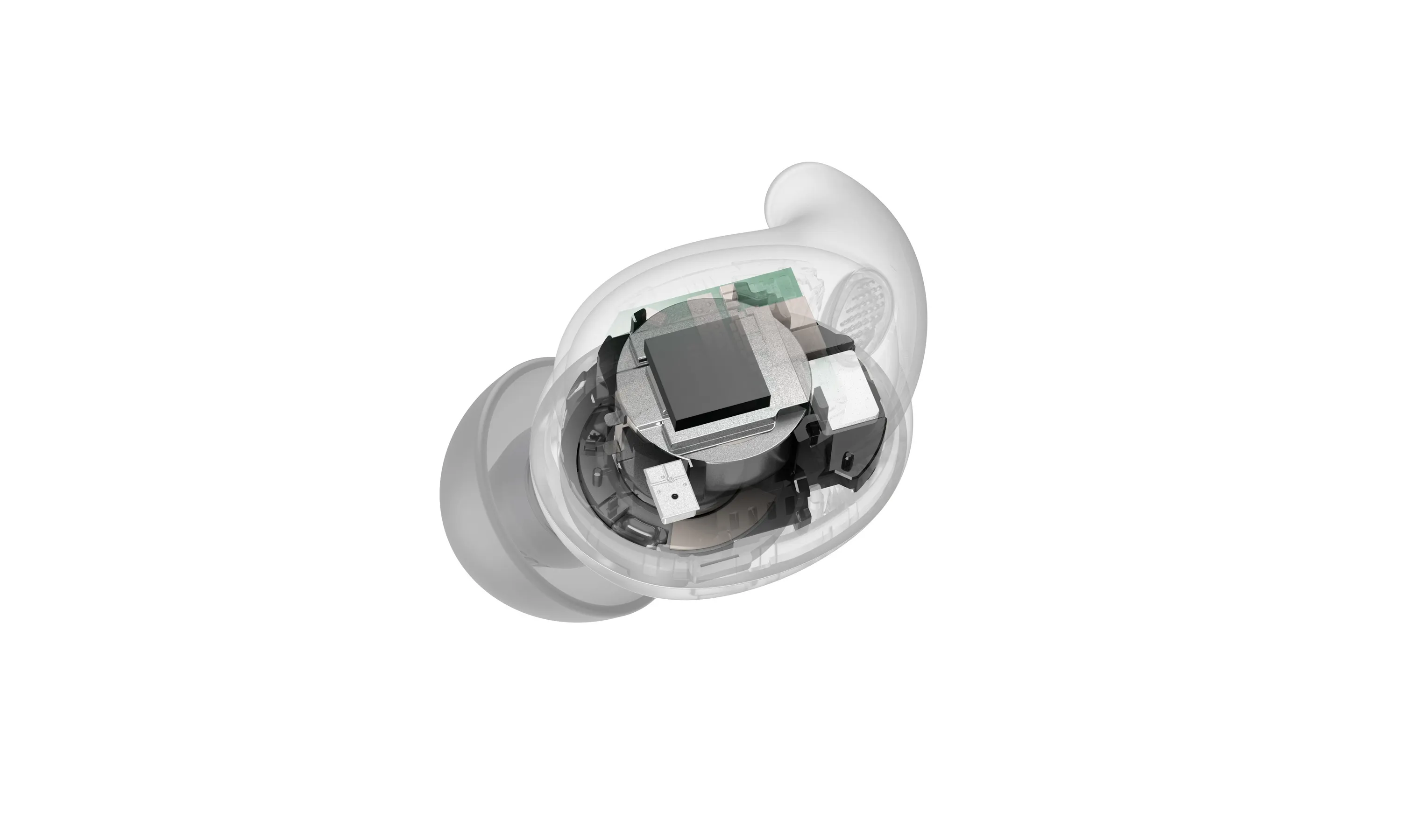 Навушники бездротові BT 5.3 TWS LinkBuds Fit ANC, IPX4, SBC, AAC, LDAC, LC3, Mic, білі Sony (WFLS910NW.CE7) - Фото 10