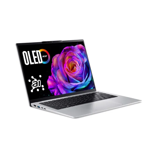 Ноутбук Swift Go 14 SFG14-74 14" WUXGA OLED, Intel U9-285H, 32GB, F1TB, UMA, Win11, серебристый Acer (NX.JCWEU.003) - Фото 4