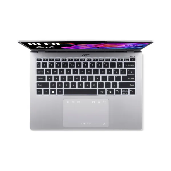 Ноутбук Swift Go 14 SFG14-74 14" WUXGA OLED, Intel U9-285H, 32GB, F1TB, UMA, Win11, серебристый Acer (NX.JCWEU.003) - Фото 5