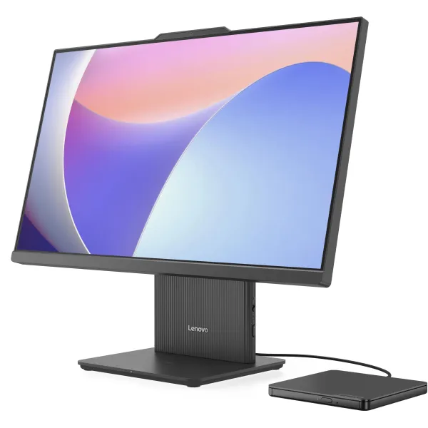 Моноблок Lenovo IdeaCentre AIO 24ARR9 23.8" FHD IPS AG, AMD R5-7535HS, 16GB, F512GB, UMA, кл+м, без ОС, сірий Lenovo (F0HR004BUO) - Фото 7