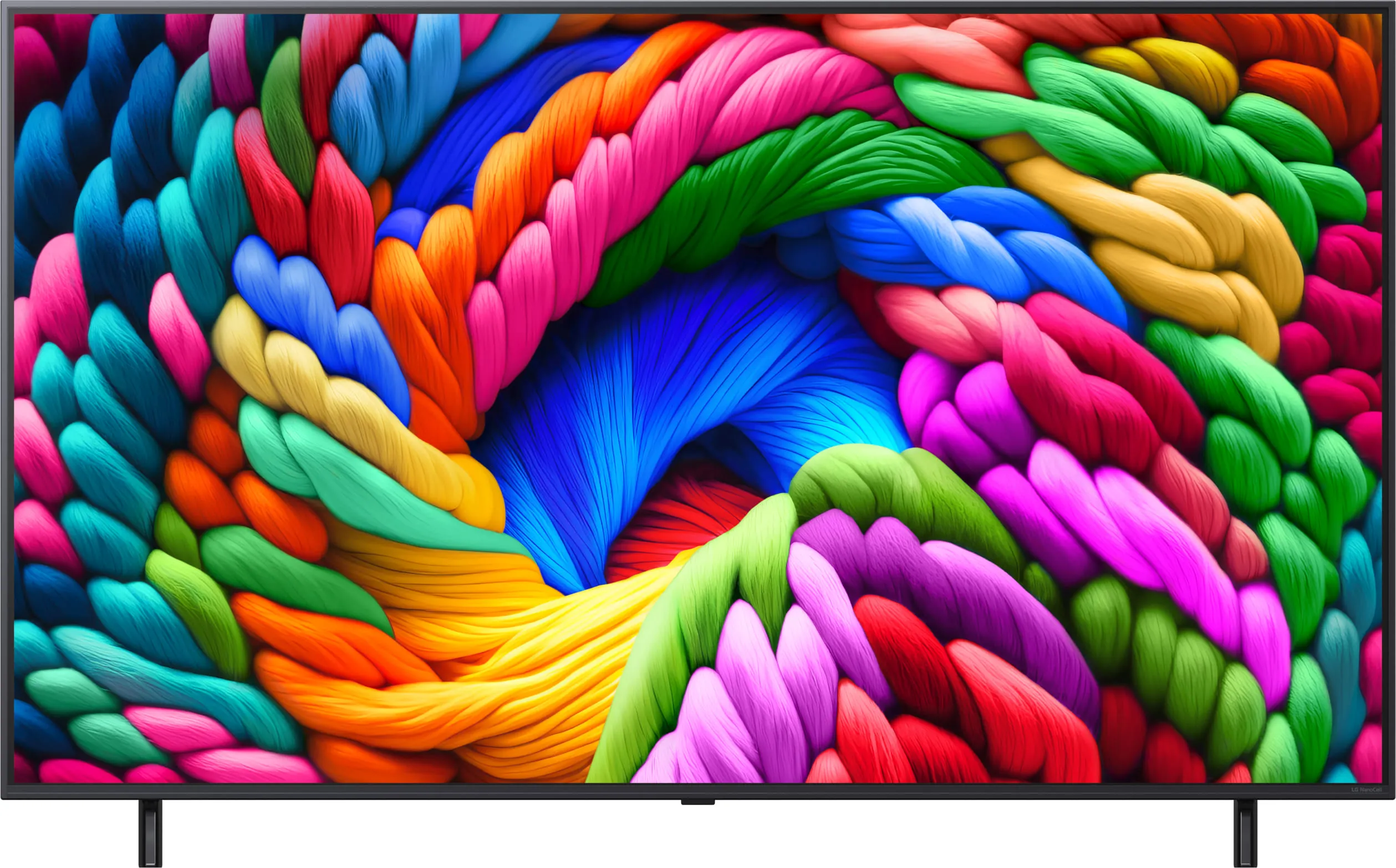 Телевизор 50" NanoCell  4K 60Hz Smart WebOS чорний LG (50NANO90A6B) - Фото 1